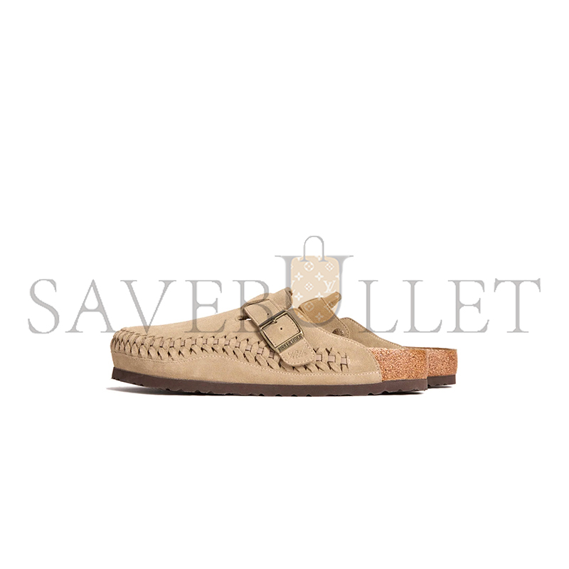 KITH FOR BIRKENSTOCK SUEDE BOSTON BRAIDED BR1030958